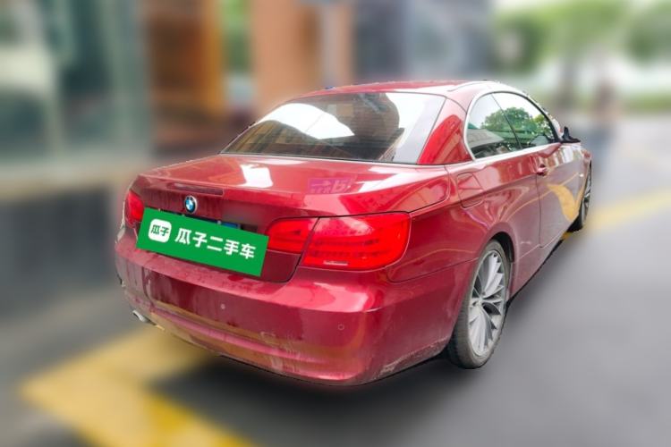 Used BMW 3 Series 2011 320i Convertible Coupe Rear Right 45 Deg