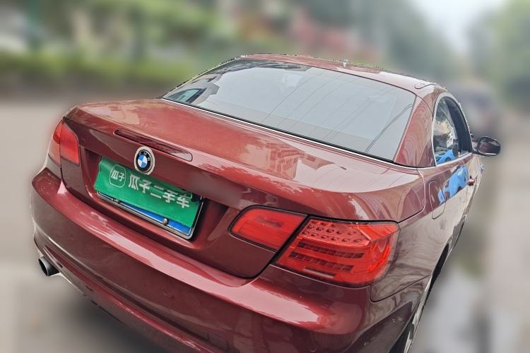 Used BMW 3 Series 2011 320i Convertible Coupe Rear Right 45 Deg