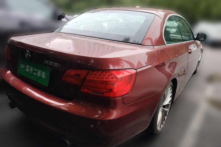 Used BMW 3 Series 2011 335i two-door coupe Rear Right 45 Deg
