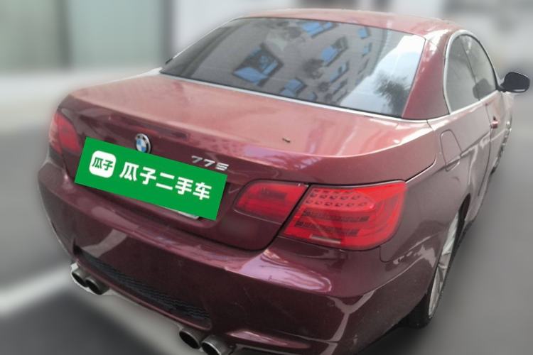 Used BMW 3 Series 2011 335i Convertible Coupe Rear Right 45 Deg