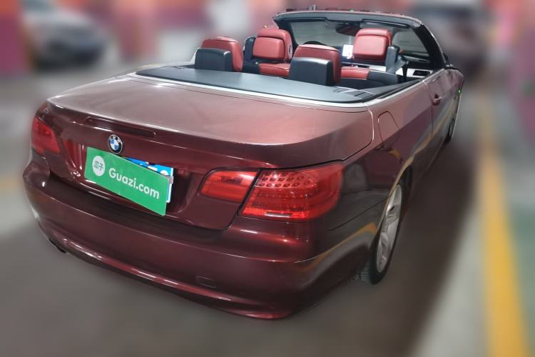 Used BMW 3 Series 2011 325i Convertible Coupe Rear Right 45 Deg