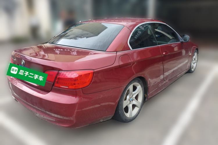 Used BMW 3 Series 2011 325i Convertible Coupe Rear Right 45 Deg
