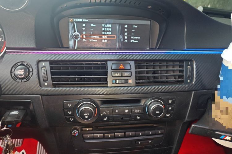 Used BMW 3 Series 2011 330i Convertible Coupe Audio And AC Panel