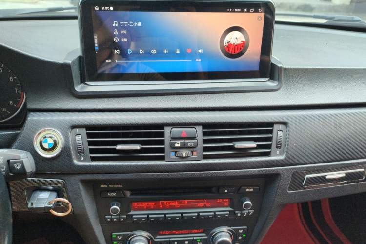 Used BMW 3 Series 2011 325i Convertible Coupe Audio And AC Panel