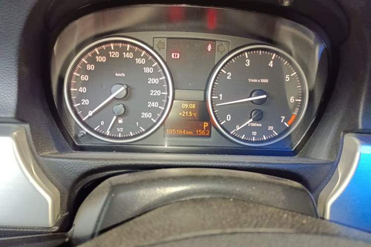 Used BMW 3 Series 2011 320i Convertible Coupe Odometer Close Up