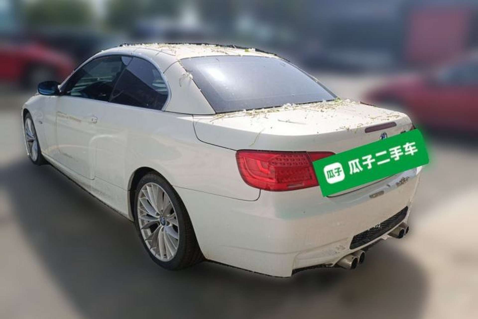 Used BMW 3 Series 2011 335i Convertible Coupe Rear Left 45 Deg