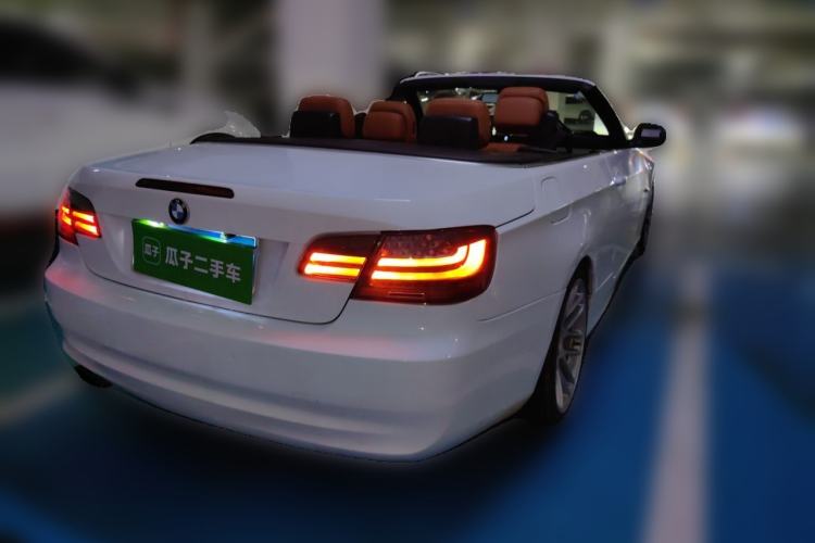 Used BMW 3 Series 2011 325i Convertible Coupe Rear Right 45 Deg