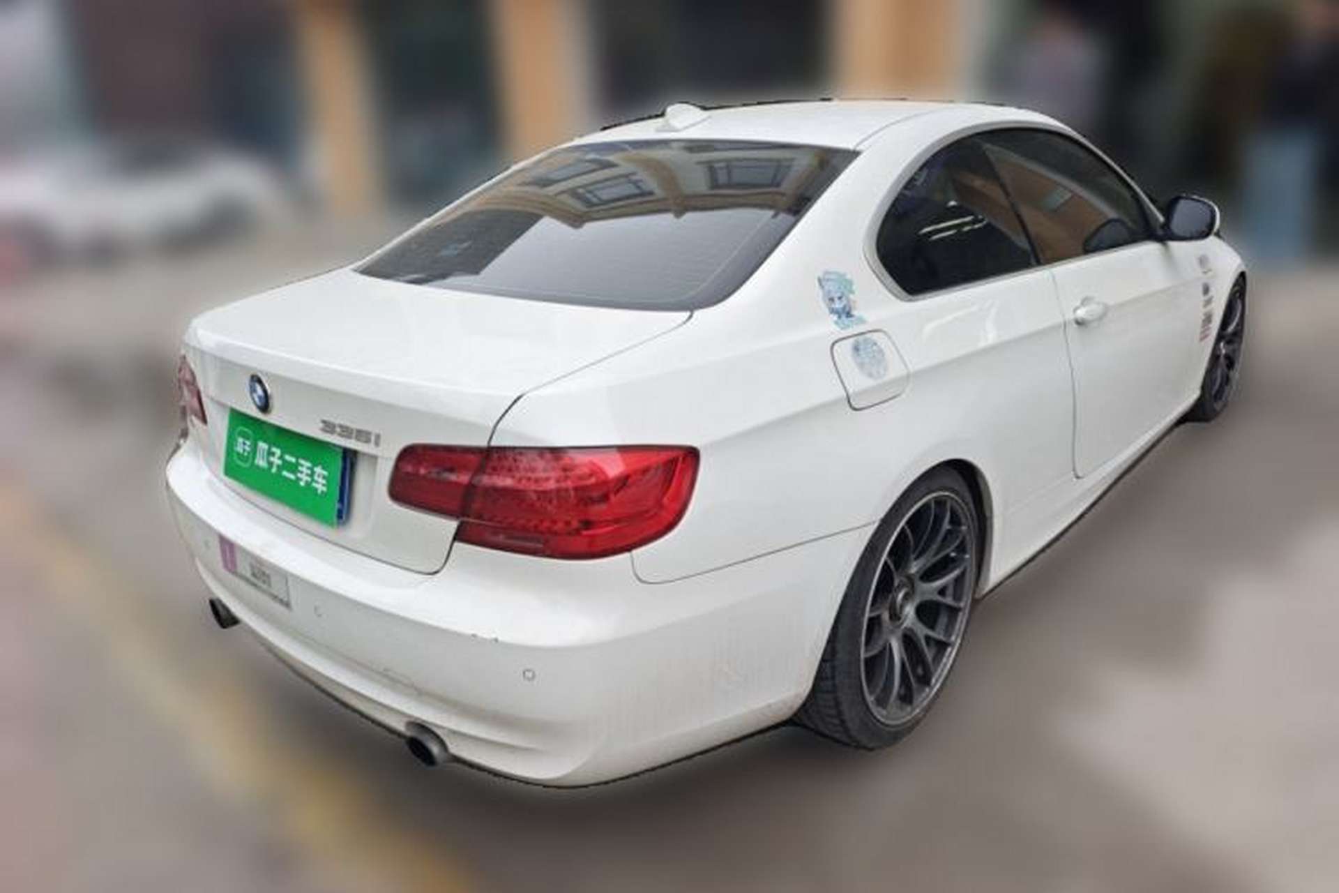 Used BMW 3 Series 2011 335i two-door coupe Rear Right 45 Deg