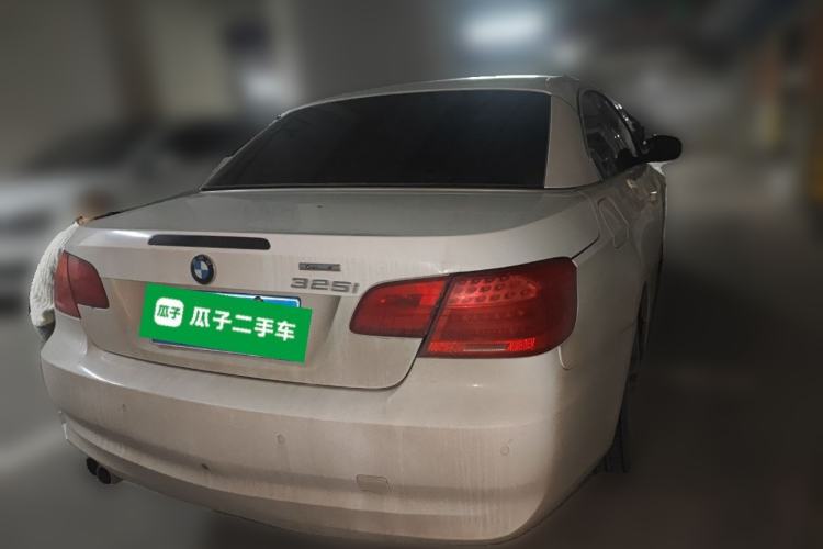 Used BMW 3 Series 2011 325i Convertible Coupe Rear Right 45 Deg