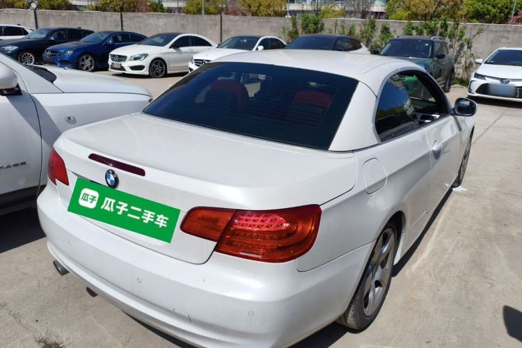 Used BMW 3 Series 2011 320i Convertible Coupe Rear Right 45 Deg
