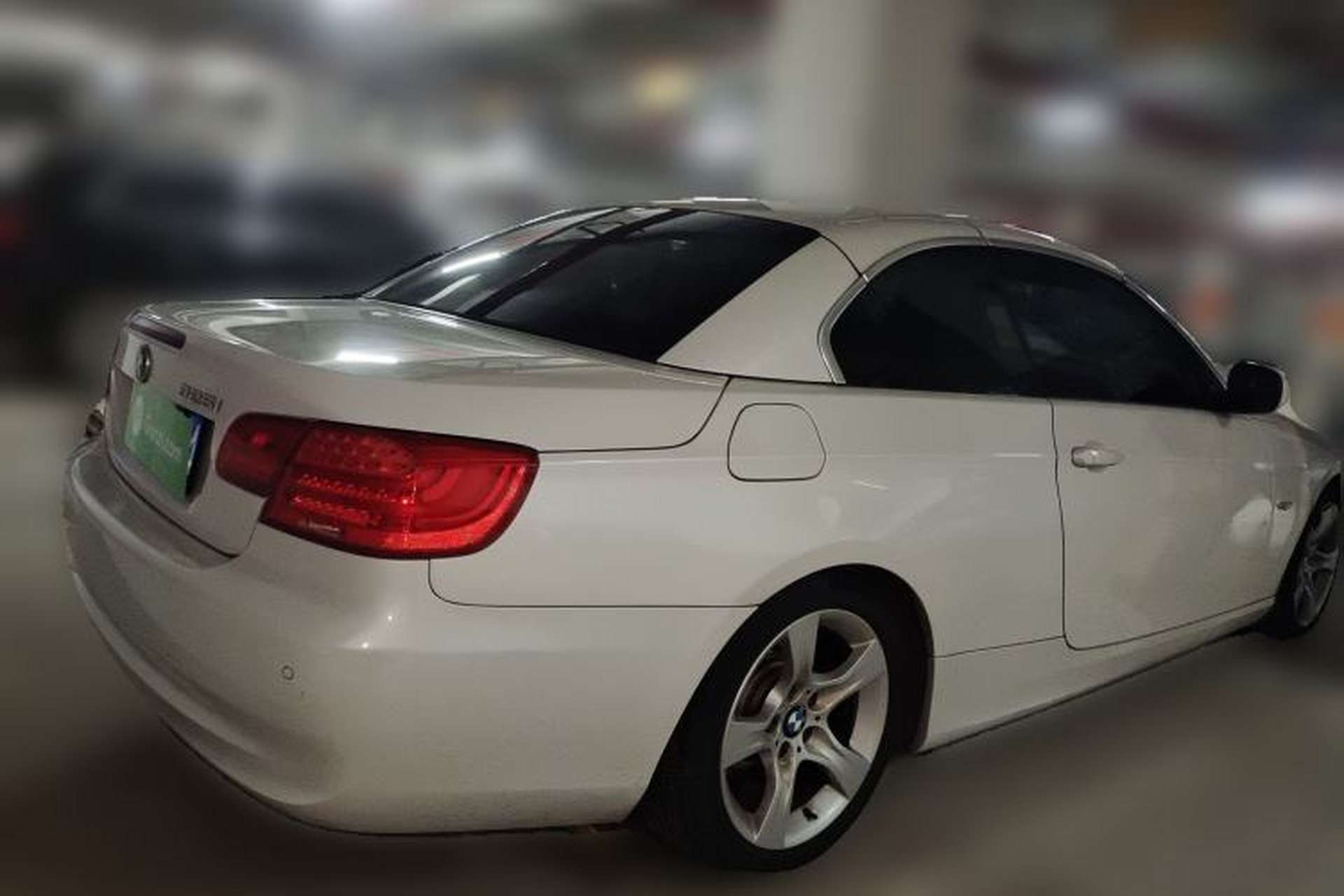 Used BMW 3 Series 2011 325i Convertible Coupe Rear Right 45 Deg