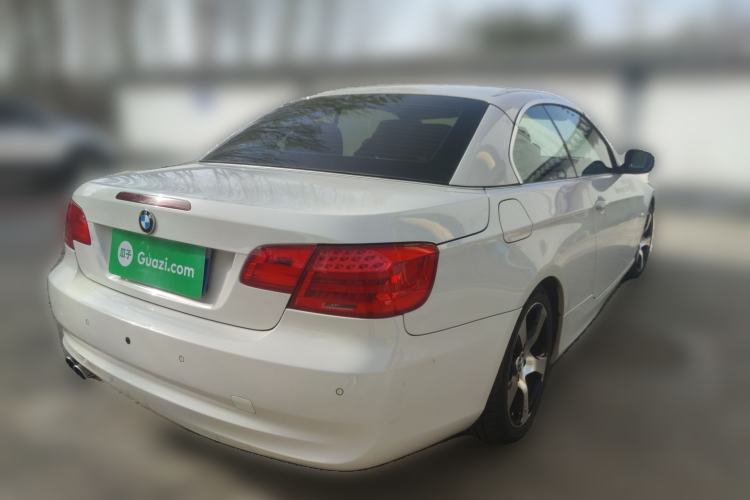 Used BMW 3 Series 2011 320i Convertible Coupe Rear Right 45 Deg
