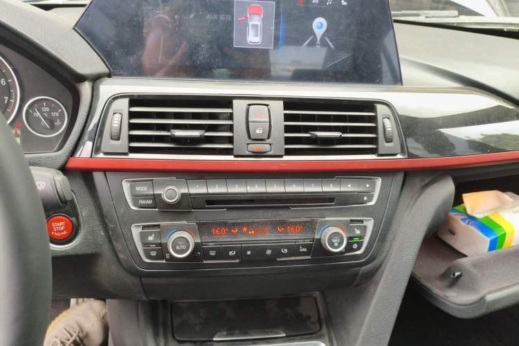 Used BMW 3 Series 2013 328i Sport Design Package Audio And AC Panel