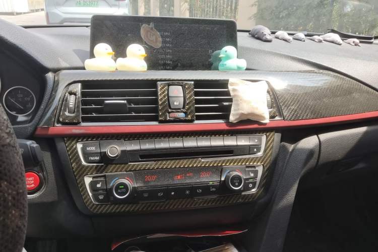 Used BMW 3 Series 2013 328i Sport Design Package Audio And AC Panel