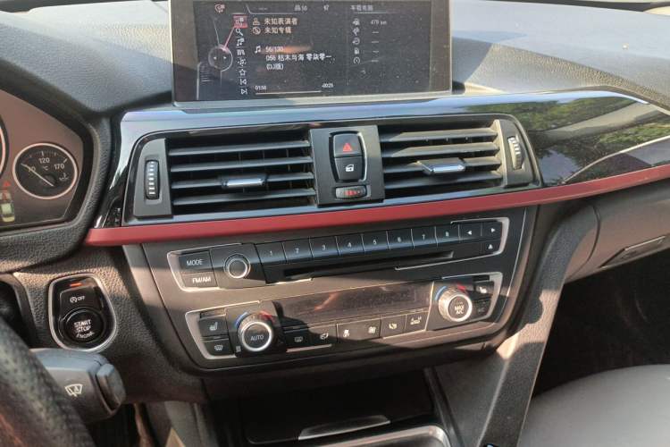 Used BMW 3 Series 2013 320i Sport Design Package Audio And AC Panel