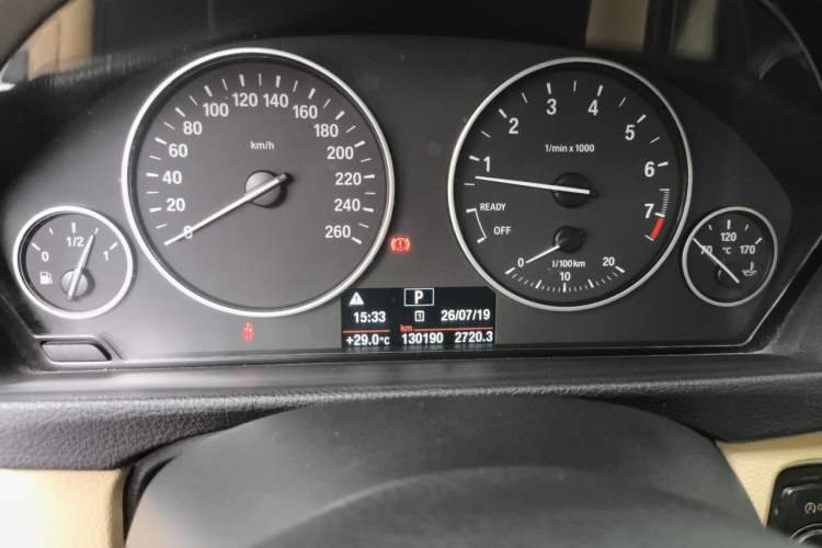 Used BMW 3 Series 2013 320Li Fashion Model Instrument Cluster