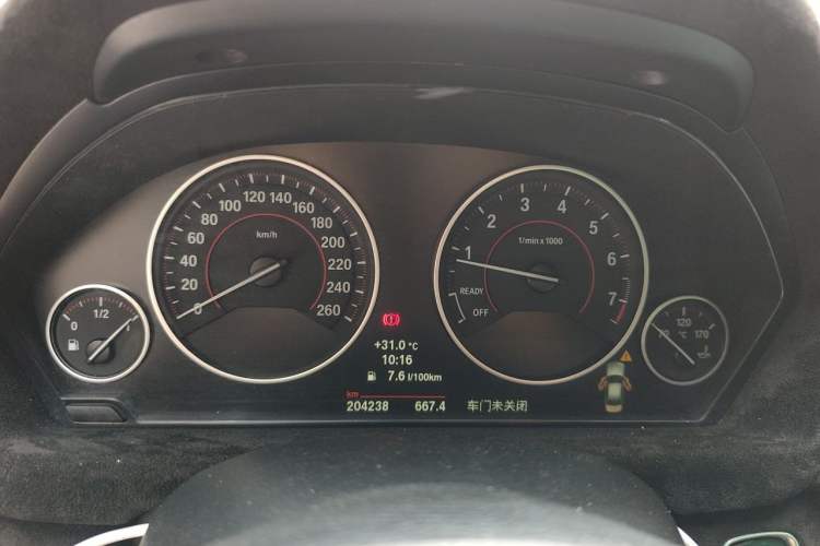 Used BMW 3 Series 2013 320Li Manual Model Instrument Cluster