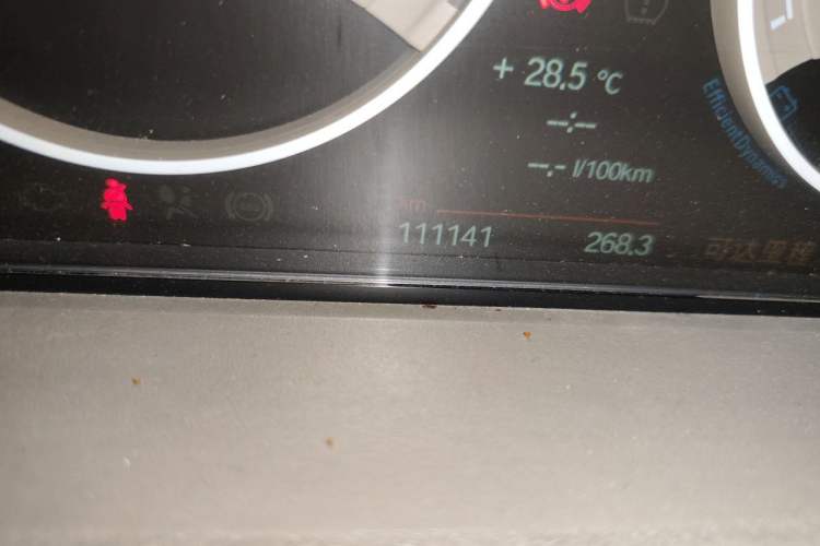 Used BMW 3 Series 2013 320Li Fashion Design Package Odometer Close Up