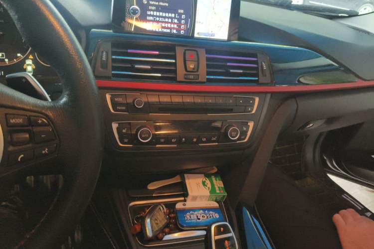 Used BMW 3 Series 2013 320i Sport Design Package Audio And AC Panel