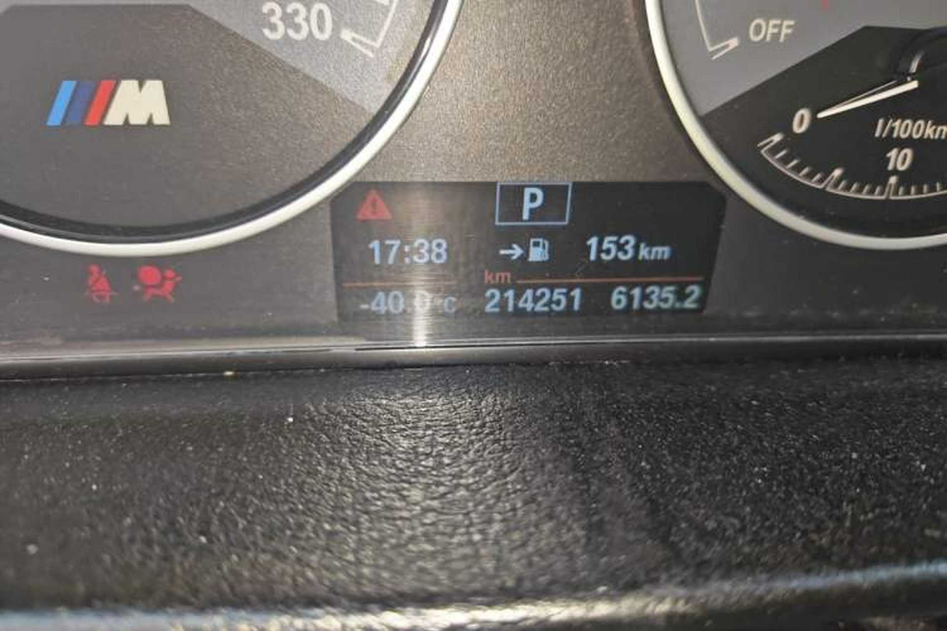 Used BMW 3 Series 2013 320i Active Edition Odometer Close Up