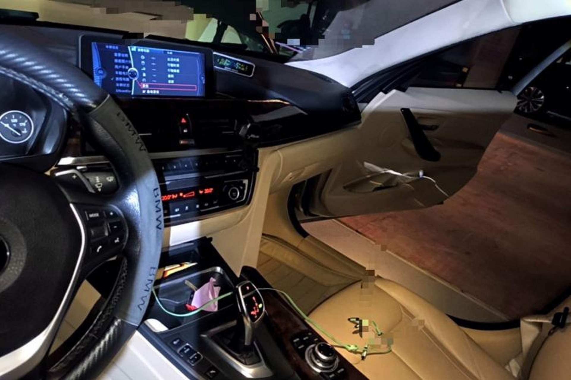 Used BMW 3 Series 2013 328Li Luxury Design Package Audio And AC Panel