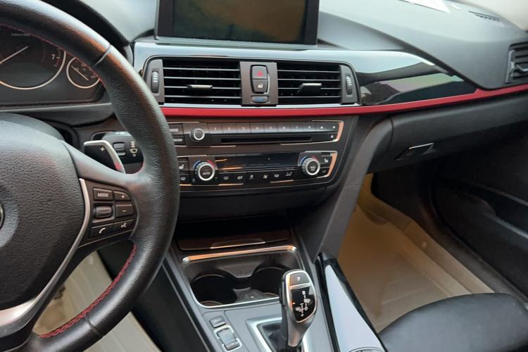 Used BMW 3 Series 2013 Restyled 320i Sport Design Package Audio And AC Panel