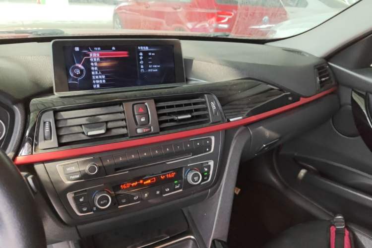 Used BMW 3 Series 2013 320i Sport Design Package Audio And AC Panel