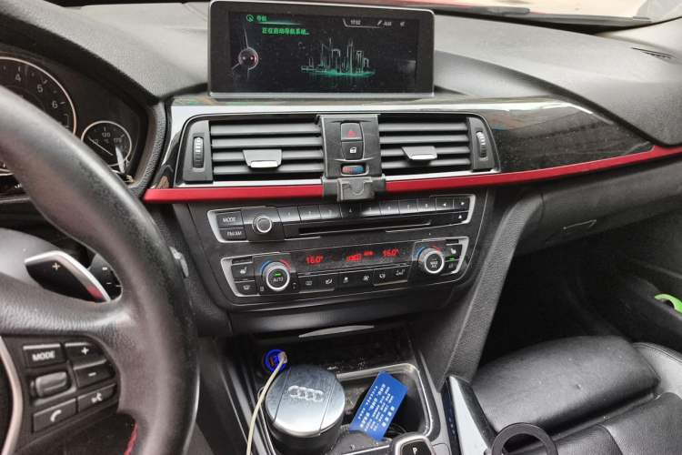 Used BMW 3 Series 2013 Facelifted 328i Sport Design Package Audio And AC Panel