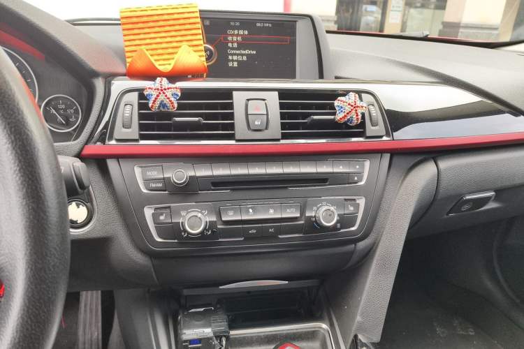 Used BMW 3 Series 2013 316i Sport Design Package Audio And AC Panel