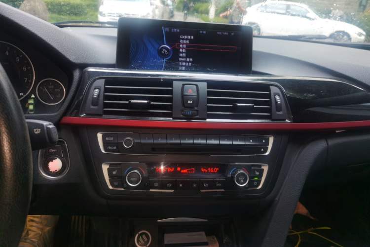 Used BMW 3 Series 2013 328i Sport Design Package Audio And AC Panel