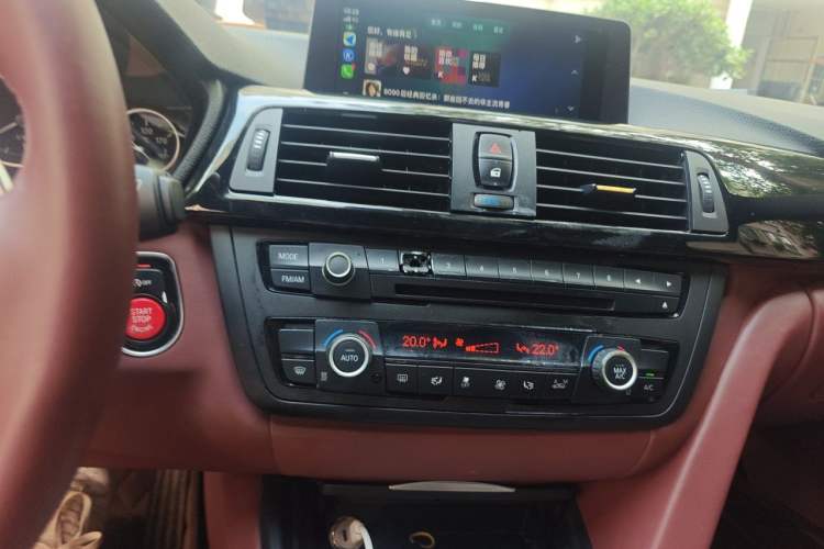 Used BMW 3 Series 2013 320Li Fashion Model Audio And AC Panel