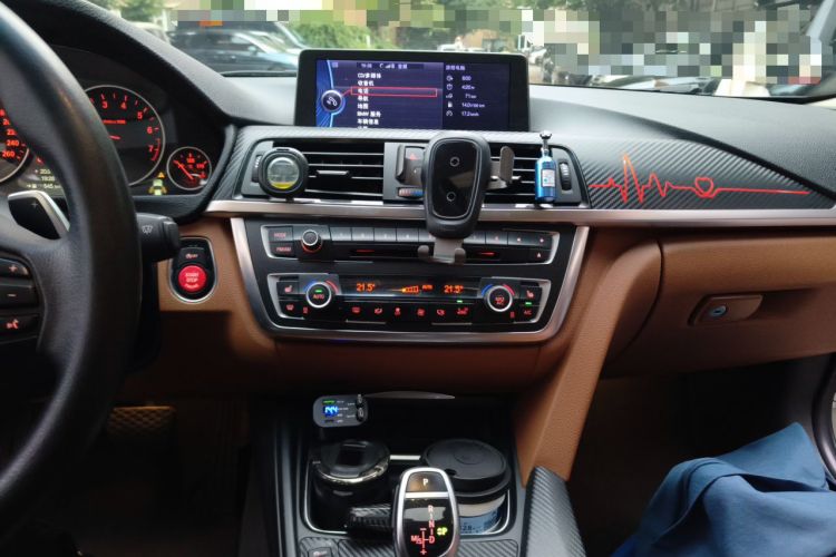 Used BMW 3 Series 2013 328Li Luxury Design Package Audio And AC Panel