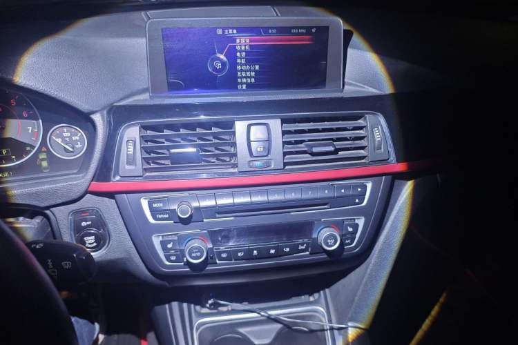 Used BMW 3 Series 2013 Facelifted 328i Sport Design Package Audio And AC Panel