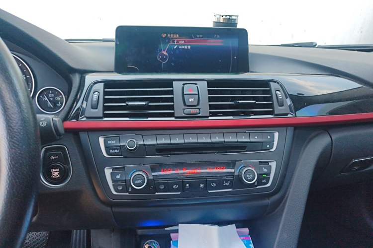 Used BMW 3 Series 2013 320i Sport Design Package Audio And AC Panel