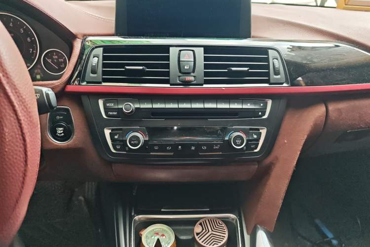 Used BMW 3 Series 2013 Restyled 320i Sport Design Package Audio And AC Panel