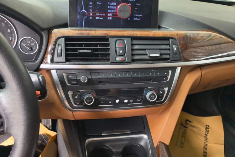 Used BMW 3 Series 2013 320Li Luxury Design Package Audio And AC Panel