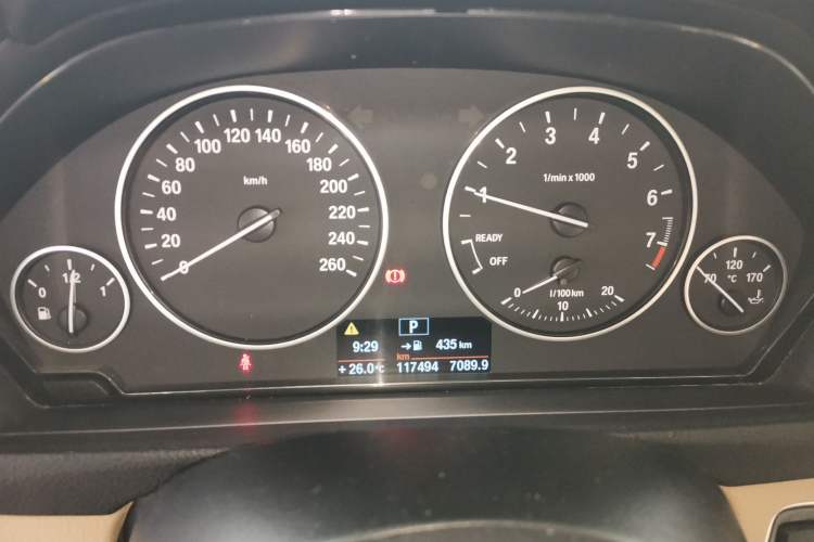 Used BMW 3 Series 2013 320Li Fashion Model Instrument Cluster