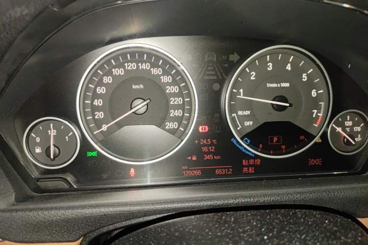 Used BMW 3 Series 2013 320Li Luxury Design Package Instrument Cluster