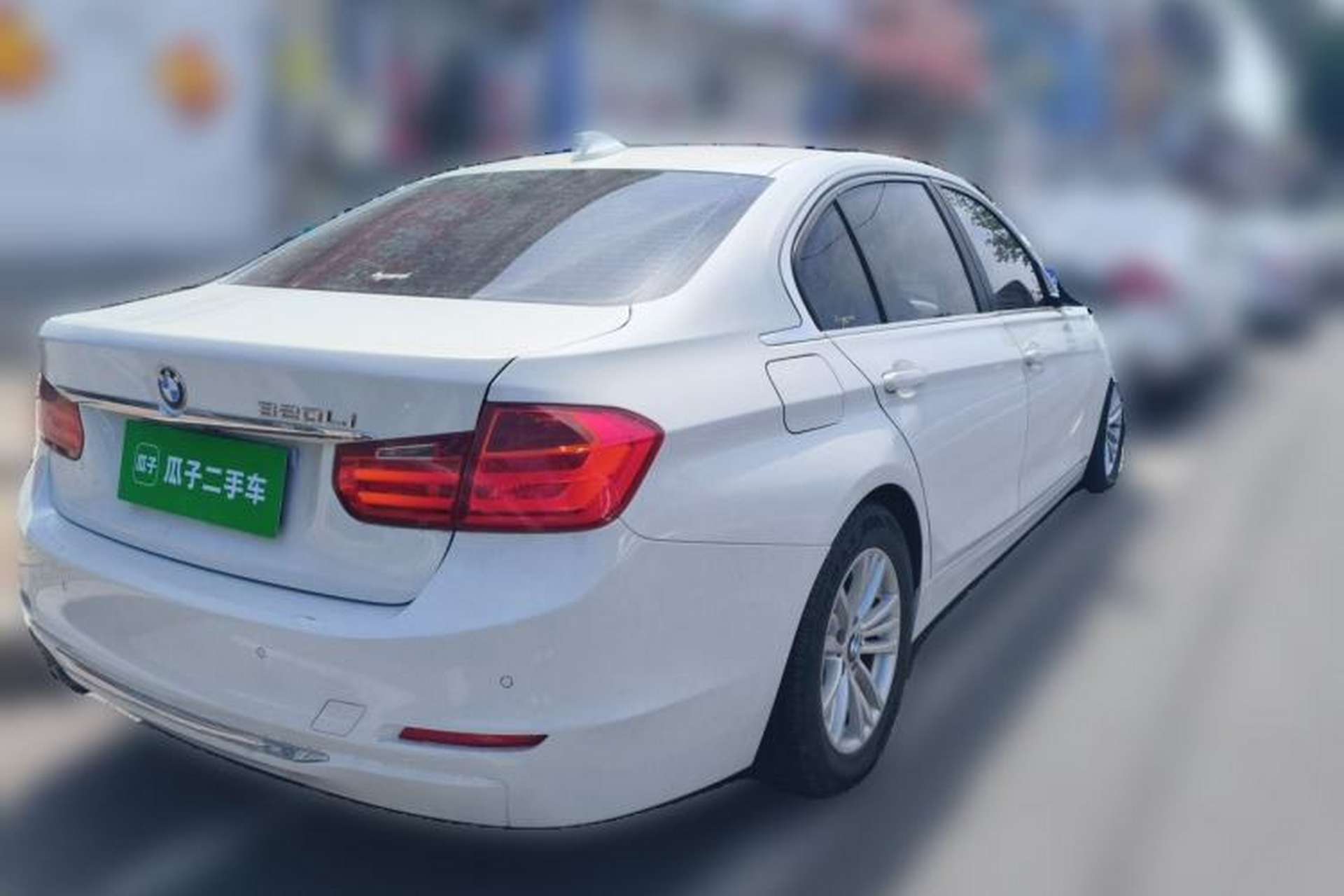 Used BMW 3 Series 2013 Facelifted 320Li Luxury Design Package Rear Right 45 Deg
