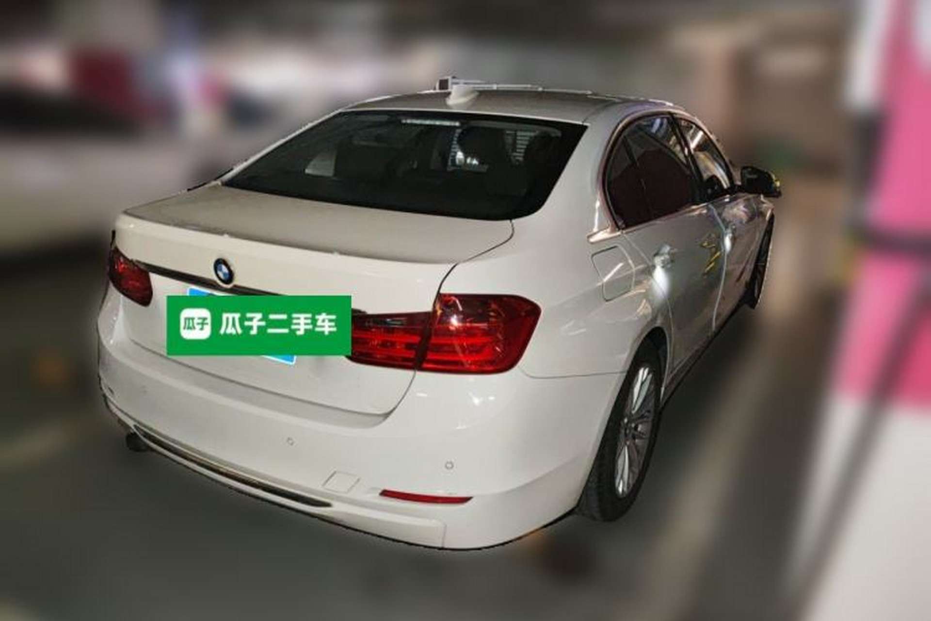 Used BMW 3 Series 2013 Facelifted 320Li Luxury Design Package Rear Right 45 Deg