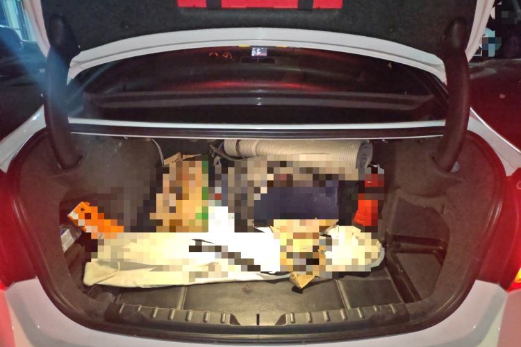 Used BMW 3 Series 2013 320Li Fashion Model Trunk