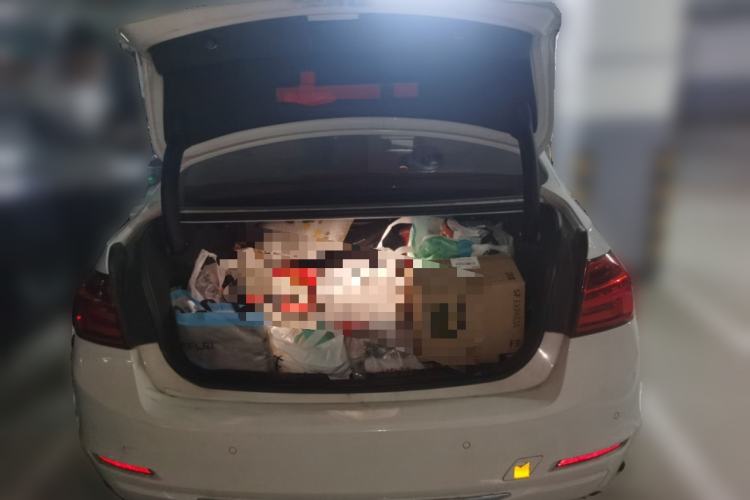 Used BMW 3 Series 2013 320Li Fashion Model Trunk