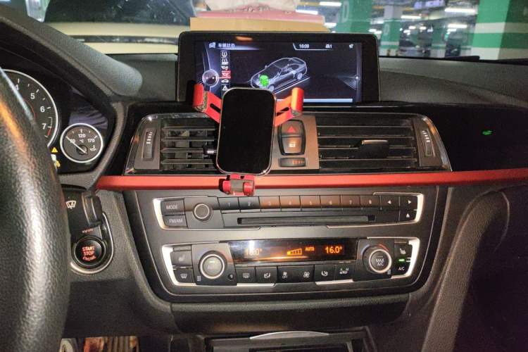 Used BMW 3 Series 2014 320i Sport Design Package Audio And AC Panel