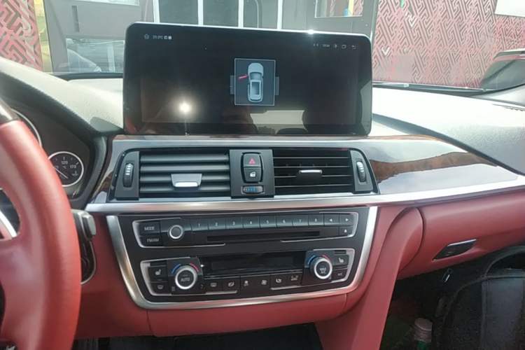 Used BMW 3 Series 2014 320Li Luxury Design Package Audio And AC Panel