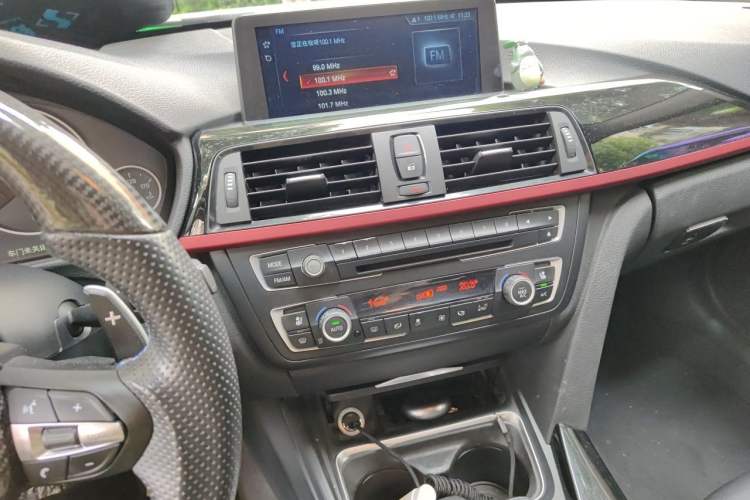 Used BMW 3 Series 2014 320i Sport Design Package Audio And AC Panel