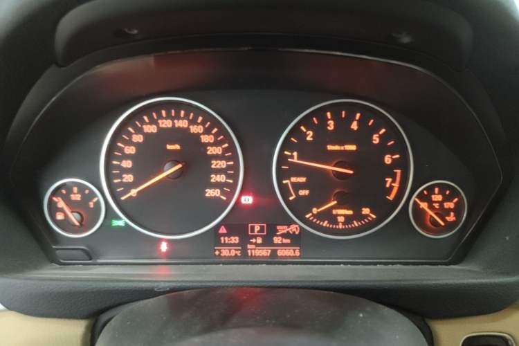Used BMW 3 Series 2014 320Li Fashion Model Instrument Cluster