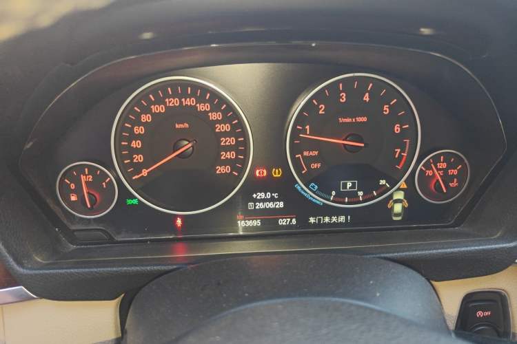 Used BMW 3 Series 2014 320Li Luxury Design Package Instrument Cluster