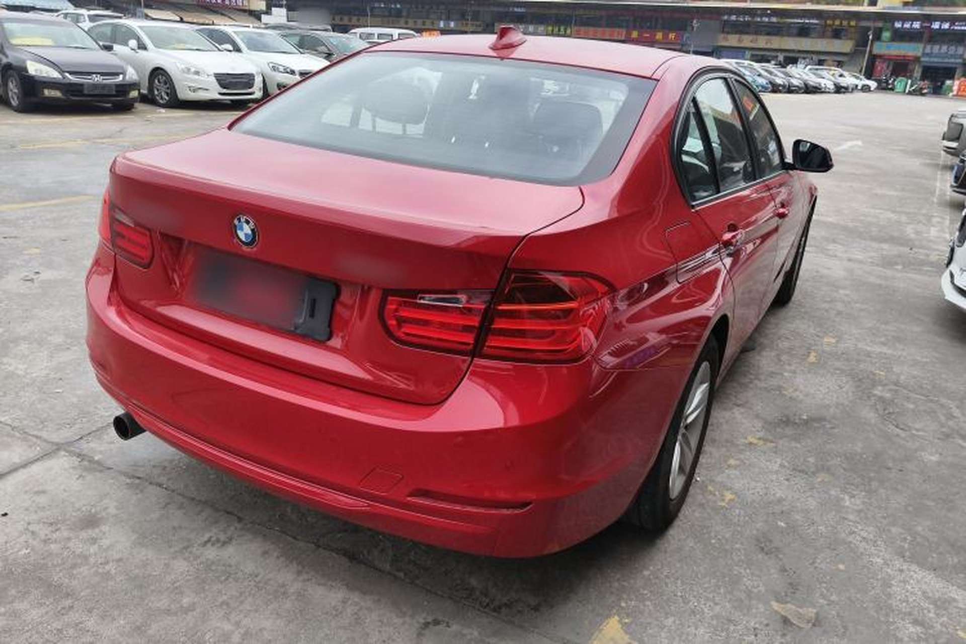 Used BMW 3 Series 2014 320i Sport Edition Rear Right 45 Deg