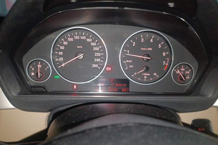 Used BMW 3 Series 2014 320Li Fashion Model Instrument Cluster