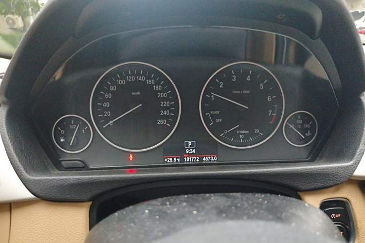 Used BMW 3 Series 2014 320Li Fashion Model Instrument Cluster